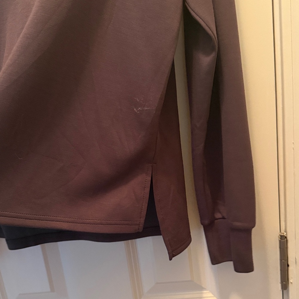 Casley Lamiit Gray Drawstring Skort collard Sweatshirt Set XL - Picture 4 of 5